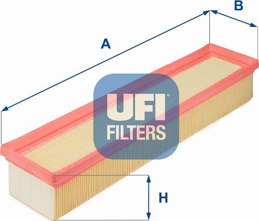 UFI 30.181.00 - Gaisa filtrs autodraugiem.lv