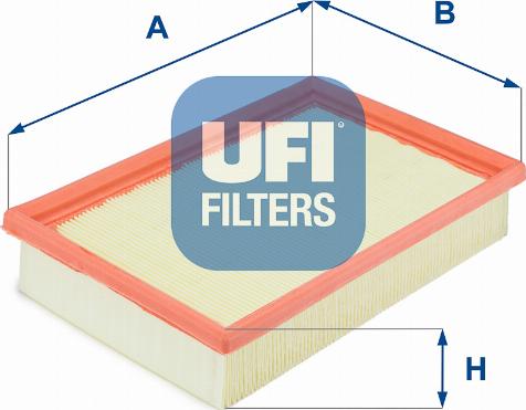 UFI 30.129.00 - Gaisa filtrs autodraugiem.lv