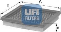 UFI 30.372.00 - Gaisa filtrs autodraugiem.lv