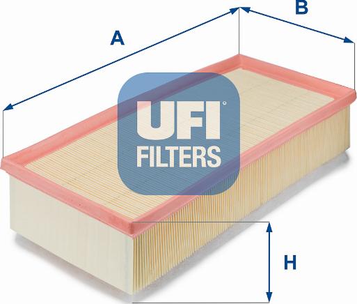 UFI 30.330.00 - Gaisa filtrs autodraugiem.lv