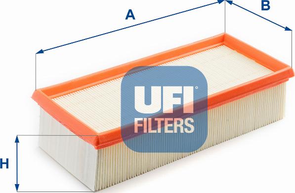 UFI 30.253.00 - Gaisa filtrs autodraugiem.lv