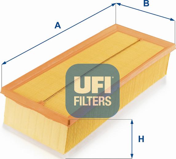 UFI 30.719.00 - Gaisa filtrs autodraugiem.lv