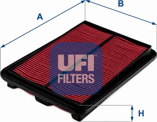 UFI 30.724.00 - Gaisa filtrs autodraugiem.lv