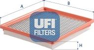 UFI 30.D55.00 - Gaisa filtrs autodraugiem.lv