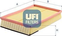 UFI 30.D56.00 - Gaisa filtrs autodraugiem.lv