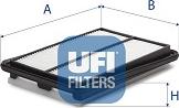 UFI 30.D11.00 - Gaisa filtrs autodraugiem.lv