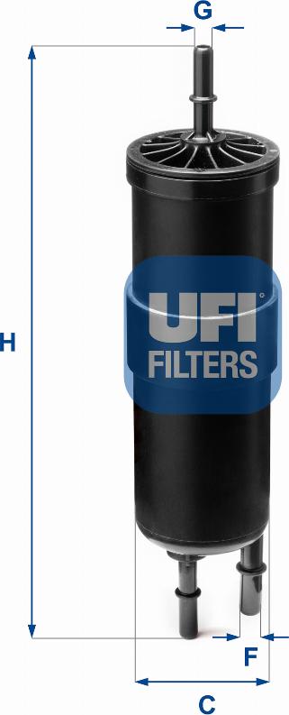 UFI 31.962.00 - Degvielas filtrs autodraugiem.lv