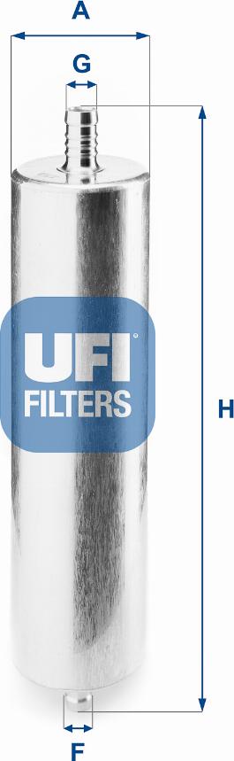 UFI 31.985.00 - Degvielas filtrs autodraugiem.lv