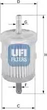 UFI 31.014.00 - Degvielas filtrs autodraugiem.lv