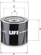 UFI 29.002.00 - Dzesēšanas šķidruma filtrs autodraugiem.lv