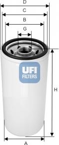UFI 24.140.00 - Degvielas filtrs autodraugiem.lv