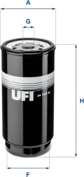 UFI 24.142.00 - Degvielas filtrs autodraugiem.lv