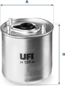 UFI 24.128.00 - Degvielas filtrs autodraugiem.lv