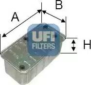 UFI 24.325.00 - Degvielas filtrs autodraugiem.lv