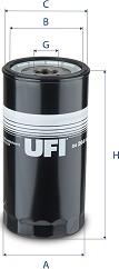 UFI 24.264.00 - Degvielas filtrs autodraugiem.lv