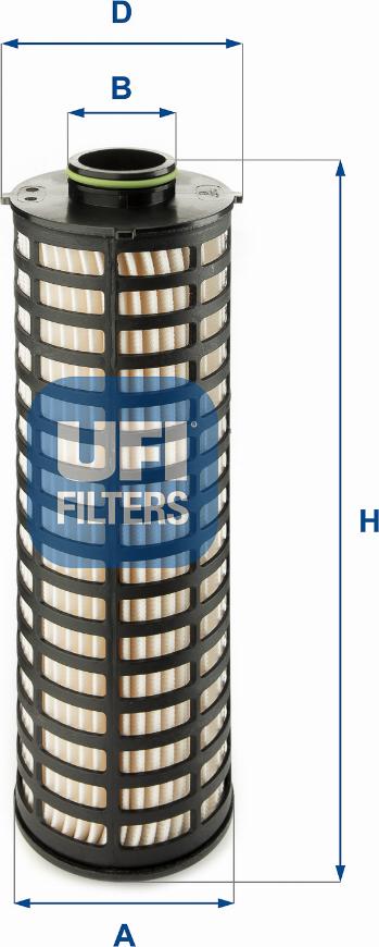 UFI 25.111.00 - Eļļas filtrs autodraugiem.lv
