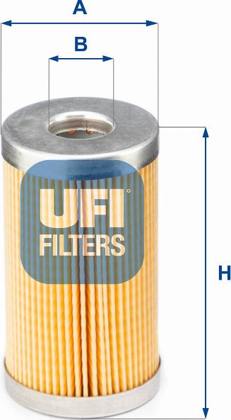 UFI 26.681.00 - Degvielas filtrs autodraugiem.lv