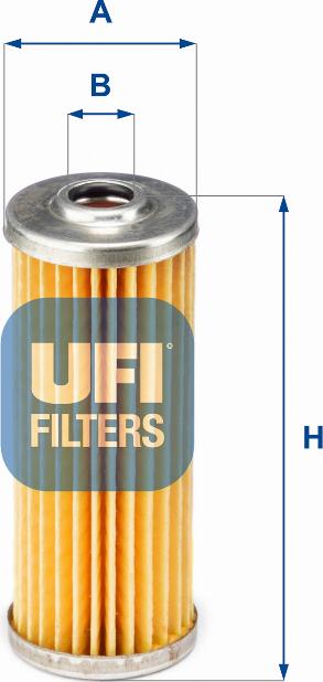 UFI 26.683.00 - Degvielas filtrs autodraugiem.lv
