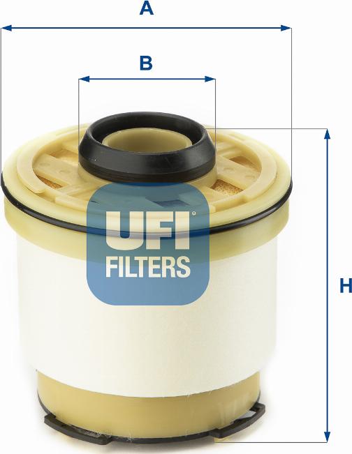 UFI 26.102.00 - Degvielas filtrs autodraugiem.lv
