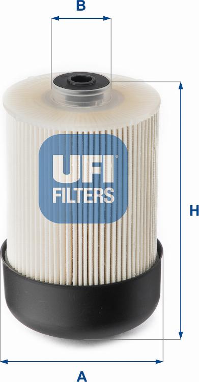 UFI 26.114.00 - Degvielas filtrs autodraugiem.lv