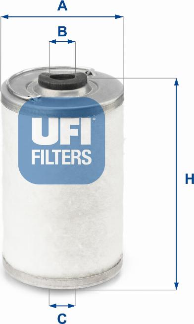 UFI 21.061.00 - Degvielas filtrs autodraugiem.lv