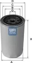UFI 23.152.02 - Eļļas filtrs autodraugiem.lv