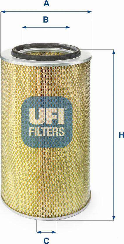 UFI 27.462.00 - Gaisa filtrs autodraugiem.lv