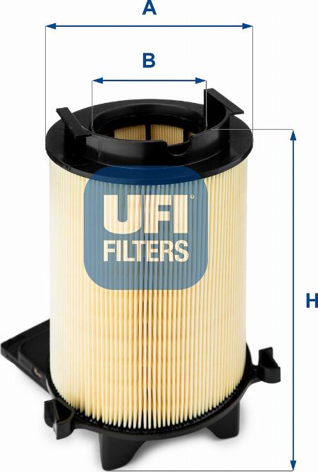 UFI 27.401.00 - Gaisa filtrs autodraugiem.lv