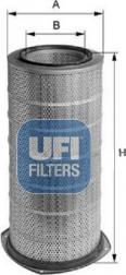 UFI 27.548.00 - Gaisa filtrs autodraugiem.lv