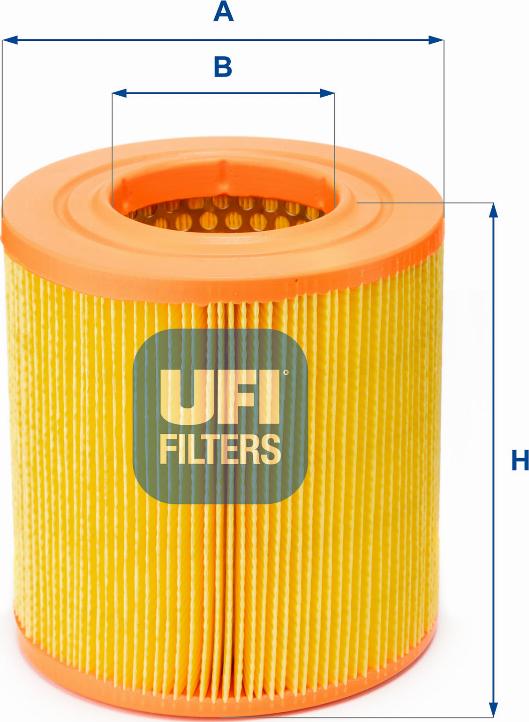 UFI 27.603.00 - Gaisa filtrs autodraugiem.lv