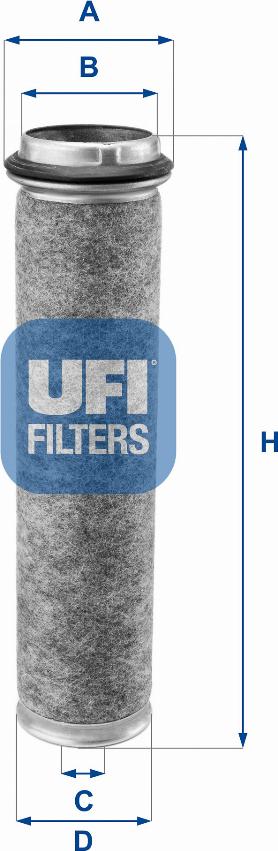 UFI 27.055.00 - Gaisa filtrs autodraugiem.lv