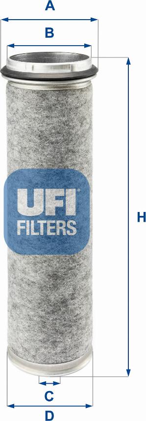 UFI 27.129.00 - Gaisa filtrs autodraugiem.lv