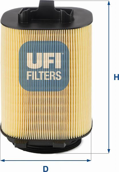 UFI 27.A92.00 - Gaisa filtrs autodraugiem.lv