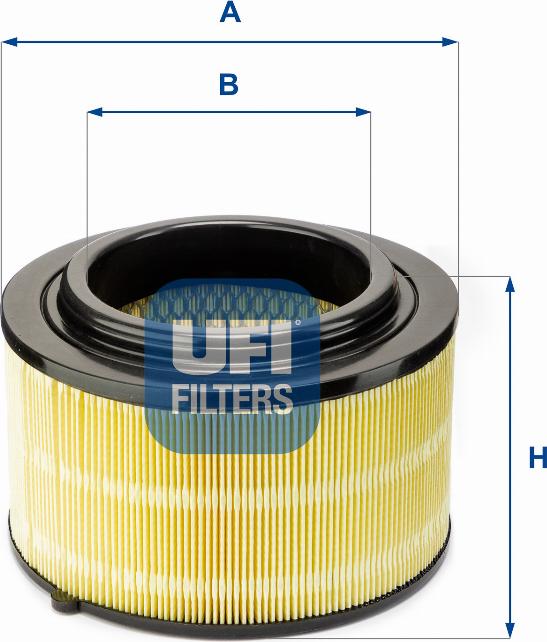 UFI 27.B74.00 - Gaisa filtrs autodraugiem.lv
