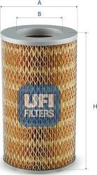UFI 27.D10.00 - Gaisa filtrs autodraugiem.lv
