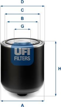 UFI 27.F30.00 - Gaisa filtrs autodraugiem.lv