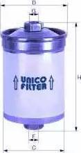 Unico Filter FI 8172/1 - Degvielas filtrs autodraugiem.lv