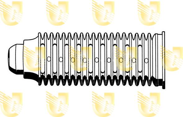 Unigom 391808 - Aizsargvāciņš / Putekļusargs, Amortizators autodraugiem.lv
