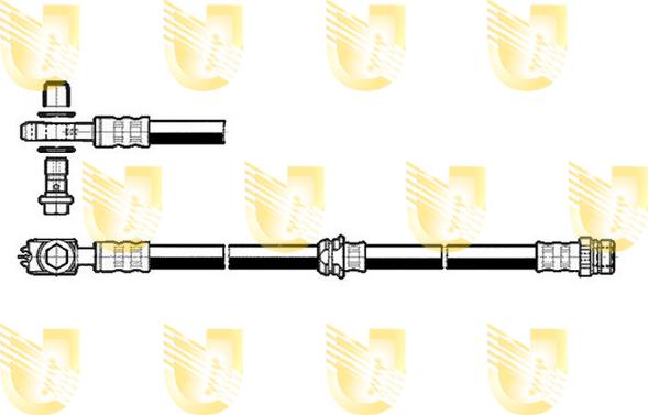 Unigom 378120 - Bremžu šļūtene autodraugiem.lv
