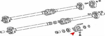 ÜRO Parts 1234101081 - Piekare, Kardānvārpsta autodraugiem.lv