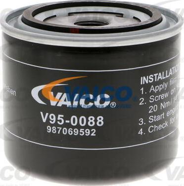 VAICO V95-0088 - Eļļas filtrs autodraugiem.lv