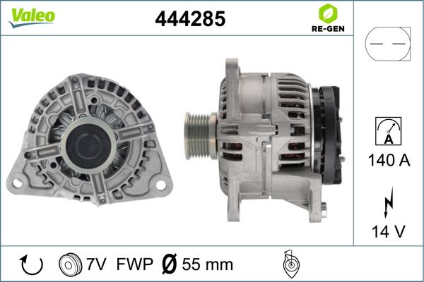 Valeo 444285 - Ģenerators autodraugiem.lv