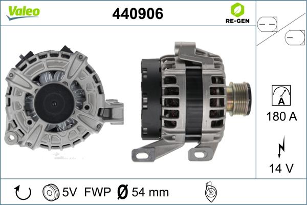 Valeo 440906 - Ģenerators autodraugiem.lv