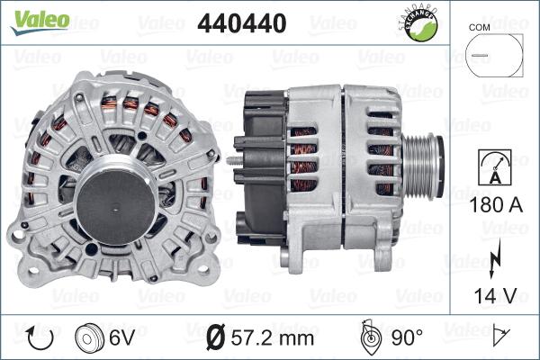 Valeo 440440 - Ģenerators autodraugiem.lv