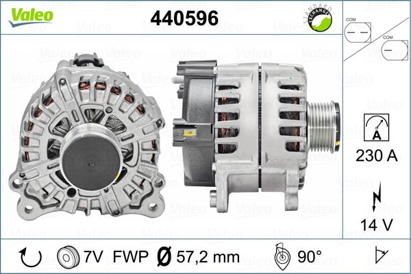 Valeo 440596 - Ģenerators autodraugiem.lv