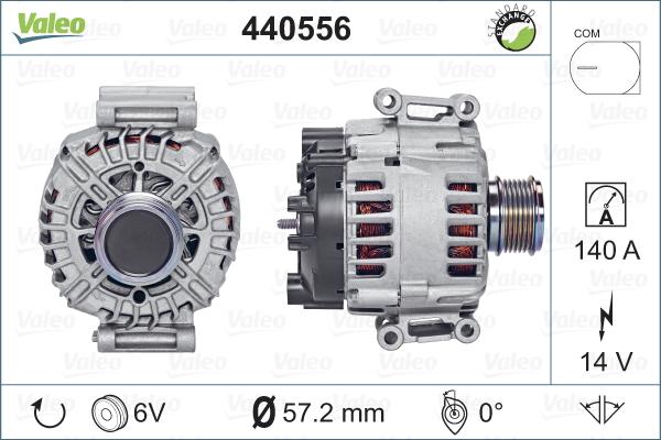 Valeo 440556 - Ģenerators autodraugiem.lv