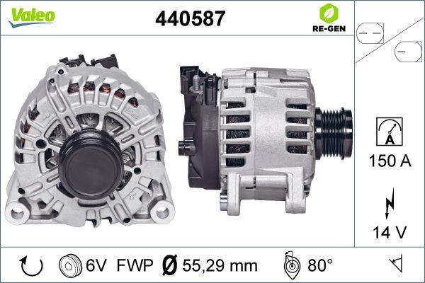 Valeo 440587 - Ģenerators autodraugiem.lv
