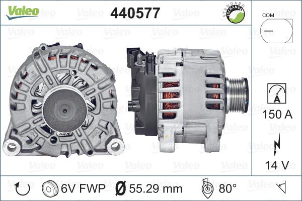 Valeo 440577 - Ģenerators autodraugiem.lv