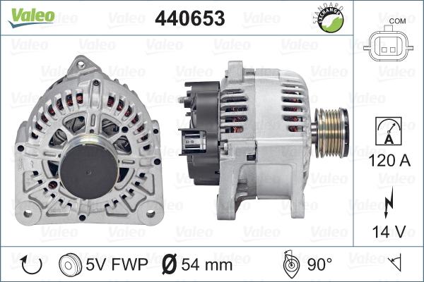 Valeo 440653 - Ģenerators autodraugiem.lv