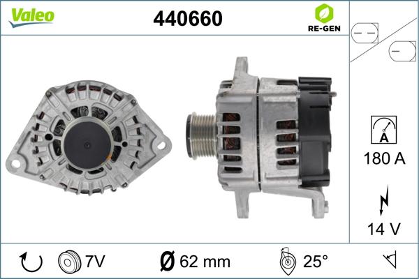 Valeo 440660 - Ģenerators autodraugiem.lv